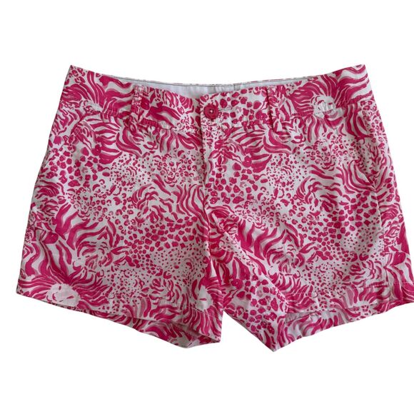 EUC  Lilly Pulizter The Callahan Short Get Spotted‎ Print Print Size 8 - Picture 1 of 4